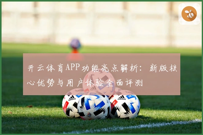 开云体育APP功能亮点解析：新版核心优势与用户体验全面评测
